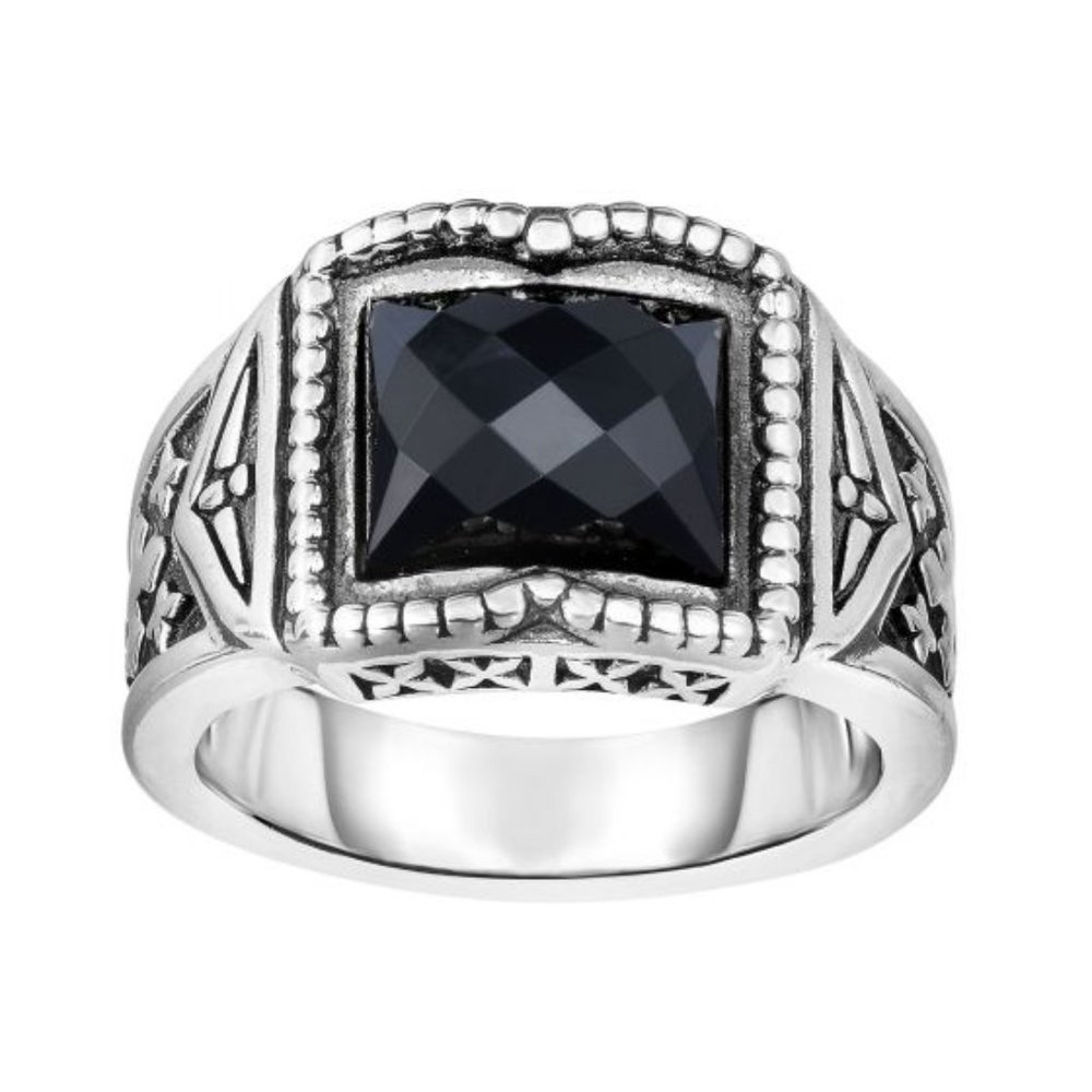 5-15mm Graduated Ring with Black Onyx